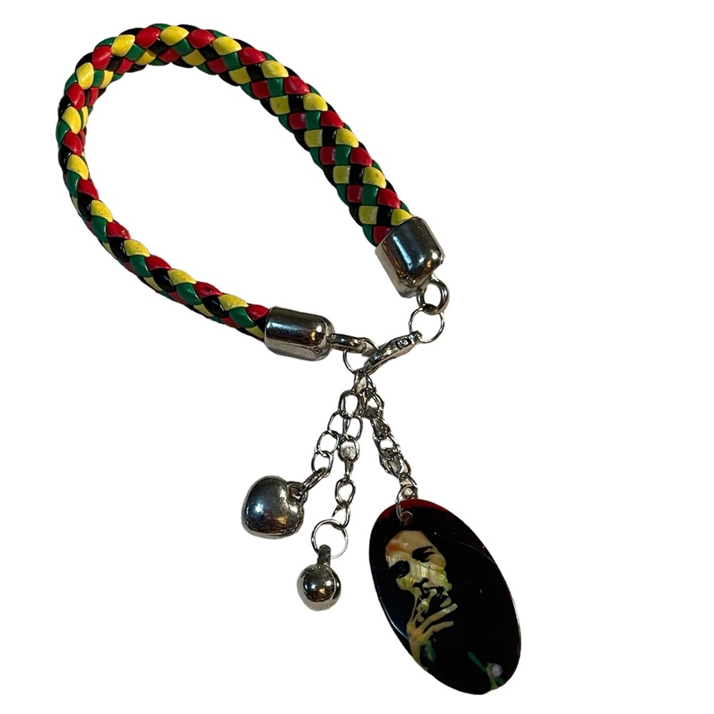 Bob Marley Unisex Leather Bracelet